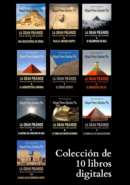 Colección libros digitales "La Gran Pirámide: clave secreta del pasado"